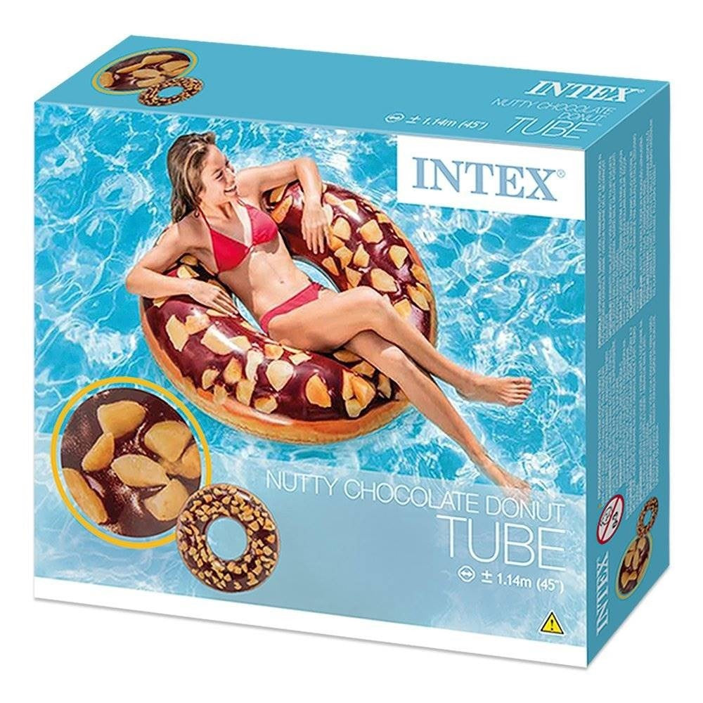 Flotador Dona Chocolate Intex 56262